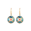 Vintage Colorful Floral Drop Earrings - www.novixan.com